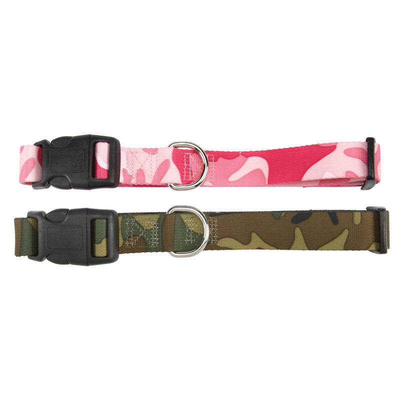 Casual Canine Camo Dog Collar, 6-10-Inch, Green - PawsPlanet Australia