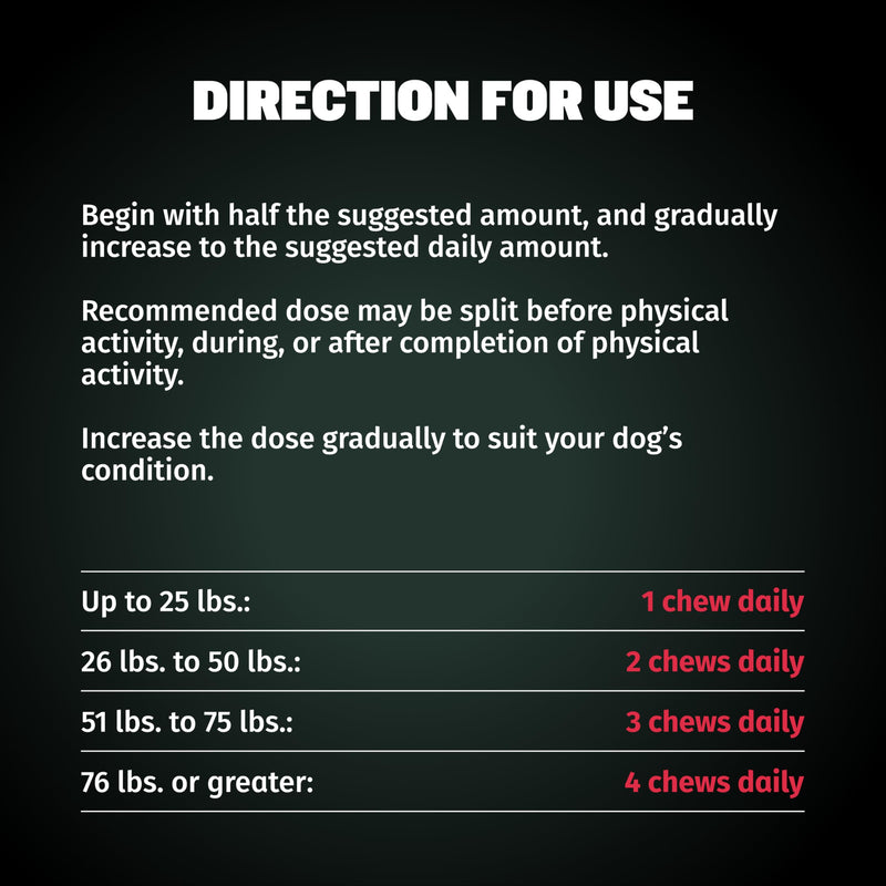 Bully Max Dog Weight Gainer Soft Chews for Puppies and Adults - High Calorie Dog Food Performance Supplement for Healthy Weight Gain, Immunity & Digestion - 75 Chews for All Breeds & Ages - 300g Pack 1 Pack - PawsPlanet Australia