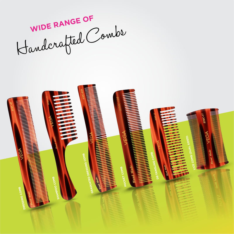 Vega Handmade Comb - Step Grooming HMC-75 1 Pcs - PawsPlanet Australia
