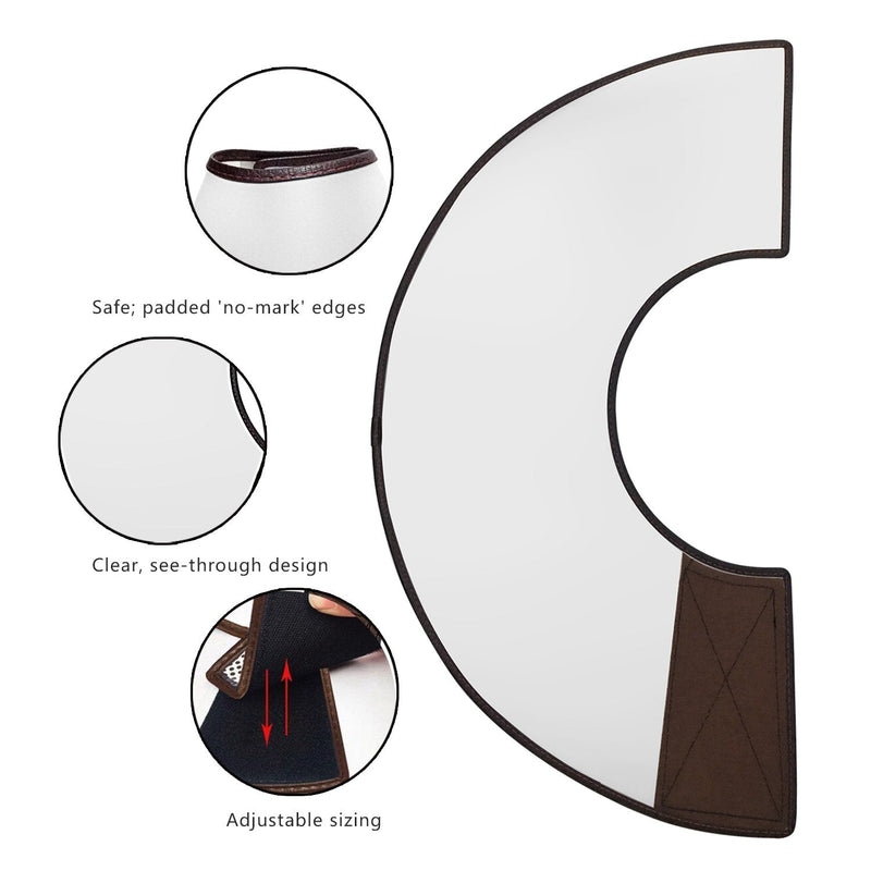 Adjustable Dog Elizabeth Collar Latest Upgrade Felicey Pet Protective Collar with Soft Edge Dog Neck Cone Recovery Cone Collar for Anti-Bite Lick, Surgery or Wound Healing (M) - PawsPlanet Australia