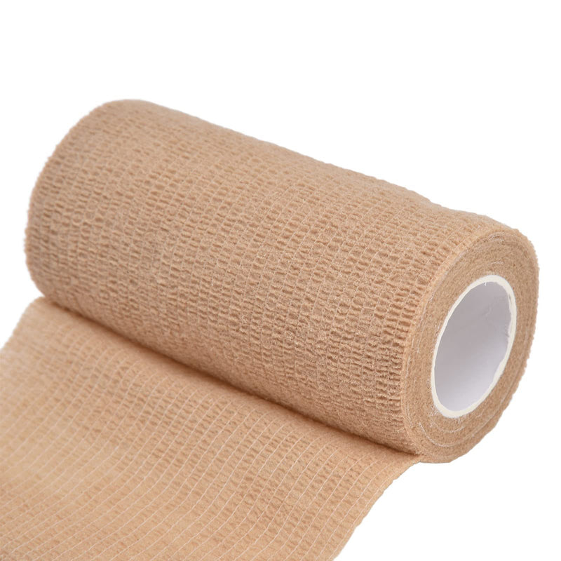 aqxreight 12 pcs Self-adhesive Bandage for Dogs, Cats, Horses, Non-woven Latex Wrap for Wound Care, Healing and Recovery, Breathable, Flexible, Pet Bandage for Home Use