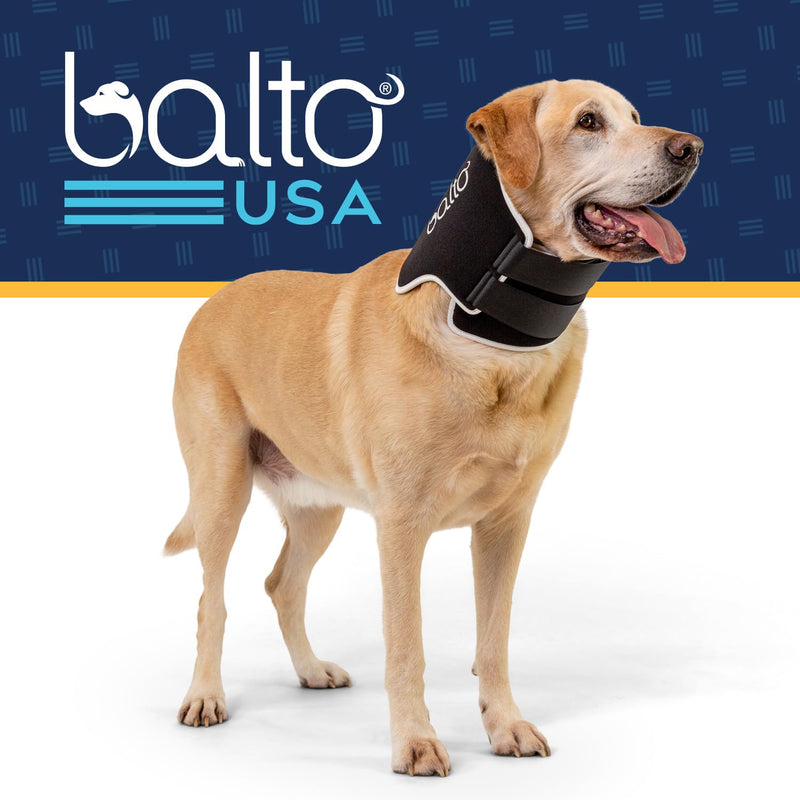 Balto Neck Eco E-Collar Alternative – Dog Recovery Collar – Padded Dog Cone - Pre/Post Surgery Helps Protect Wounds and Rashes- Body Only Protection (Small) Small - PawsPlanet Australia