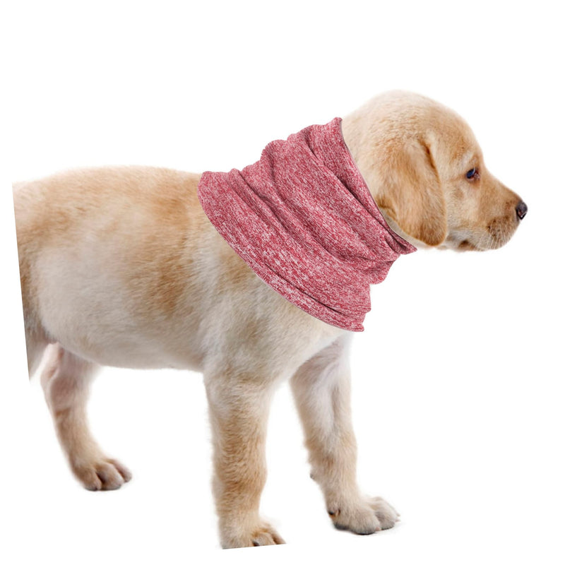 WOONEKY Pet Ear Protectors with High Elasticity, Noise-Reducing, Reusable, Protective for Dogs of All Kinds, Comfortable Ear Warmers against Cold and Noise, Easy to Put On