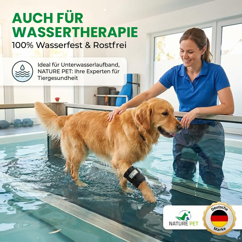 Nature Pet Therapy Cuff/Training Bandage with Weights for Dogs (S) s
