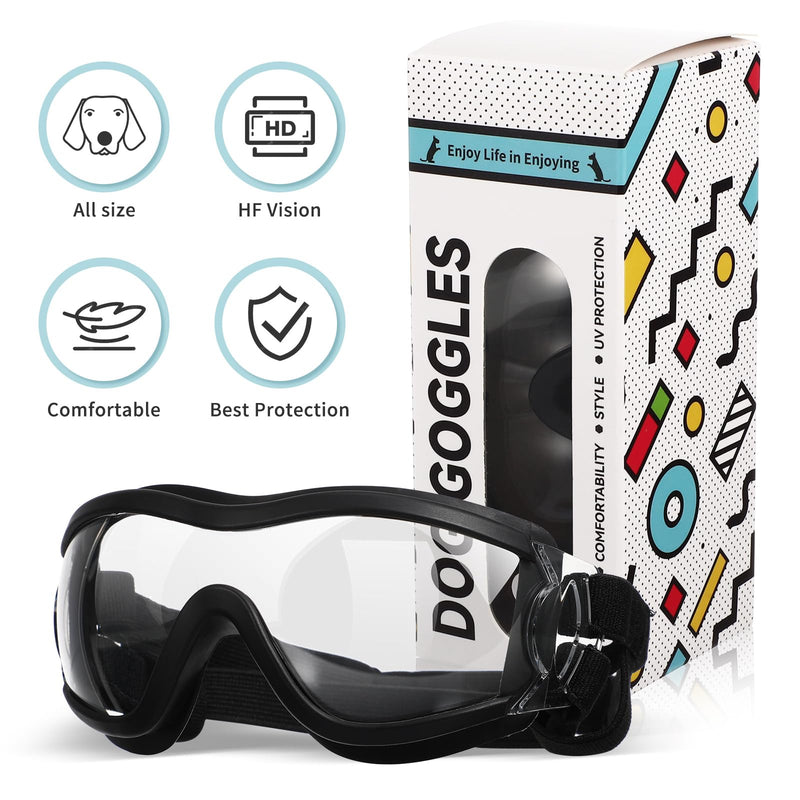 balacoo Windproof Pet Goggles Protective Dog Sunglasses Uv Eye Protection Lightweight Outdoor Eyewear for Puppy and Dog - PawsPlanet Australia