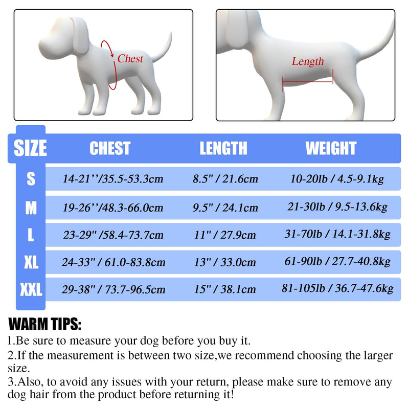 COODEO Dog Harness, Full Body Support & Recovery Sling, Adjustable & Breathable, for Senior, Disabled, Joint Injured, Arthritic & Paralyzed Dogs. (Blue, S) Blue