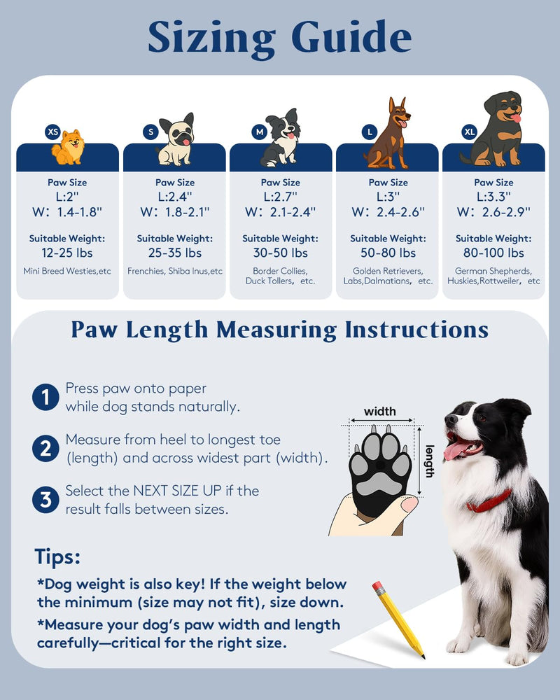 Dog Shoes for Hot Pavement, Breathable Dog Boots Paw Protectors with Adjustable Straps & Non-Slip Sole, Easy On & Off, Waterproof, Easy-Cleaning (Black, M) Black