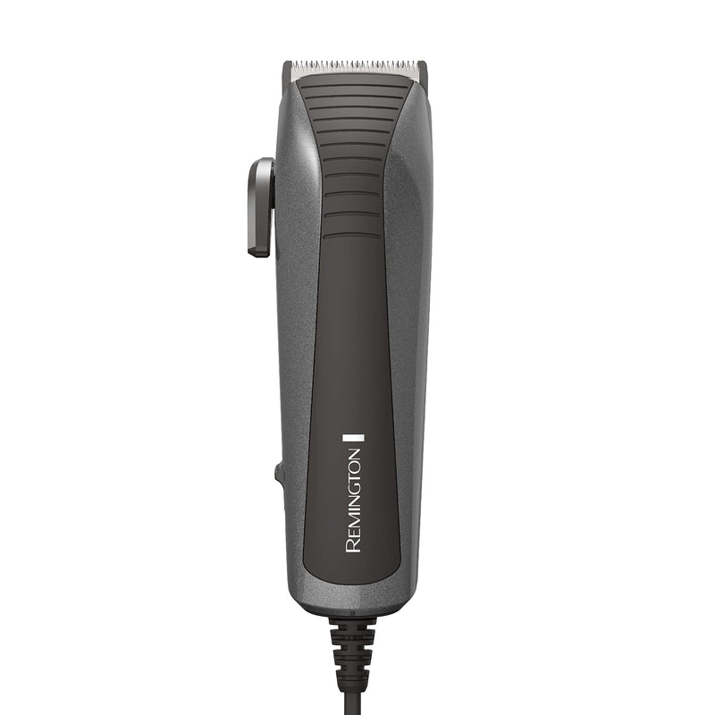 Remington® Easy Fade Haircut Kit, Hair Clippers for Men, Tapered and Standard Fixed Combs, Travel Case Included, Black - PawsPlanet Australia