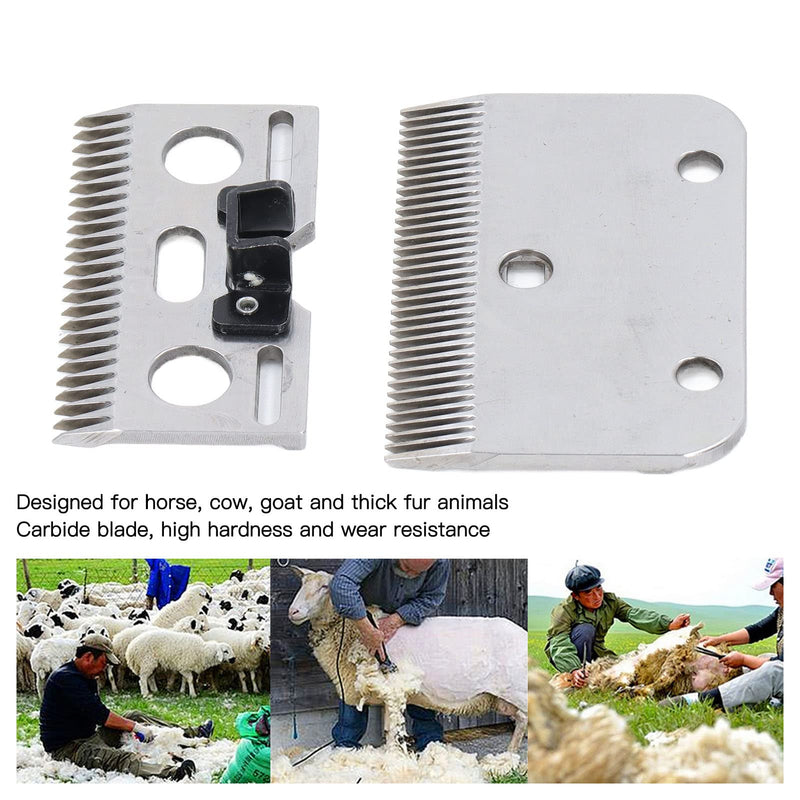 35 Teeth Horse Shears Replacement Blades, Detachable Universal Blades for Professional Horse Grooming Clippers - PawsPlanet Australia