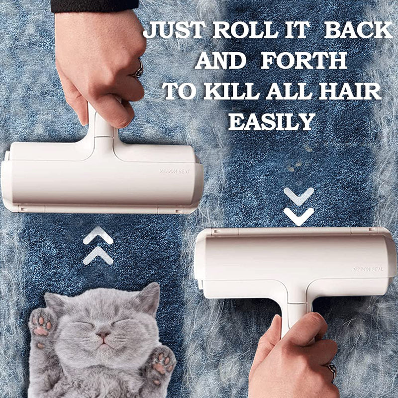 Pet Hair Remover - Lint Roller for Pet Hair - Cat and Dog Hair Remover for Couch, Furniture, Carpet, Car Seat, Reusable Pet Hair Roller W/Self-Cleaning Base - Upgraded Animal Fur Removal Tool - PawsPlanet Australia