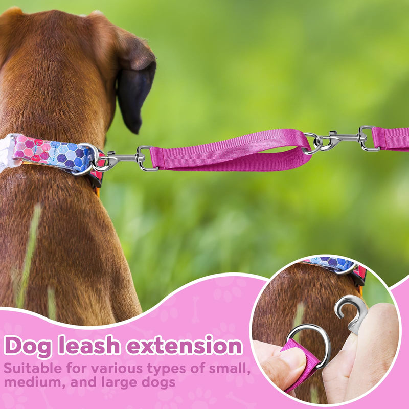 Short Dog Leash,Short Lead,Dog Training Tab Leash for Small Dogs,Pet Leashes for Large Medium Dogs(Blue and Green) Blue And Green - PawsPlanet Australia