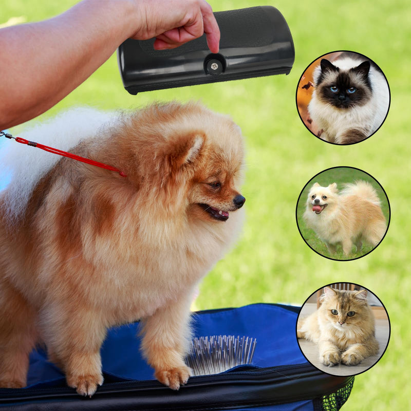 2 PCS Deshedding Dog Brush, Cat Deshedding Brush, Practical Cat Groomer, Suitable for Tangled Hair and Loose Hair, Ergonomic - PawsPlanet Australia