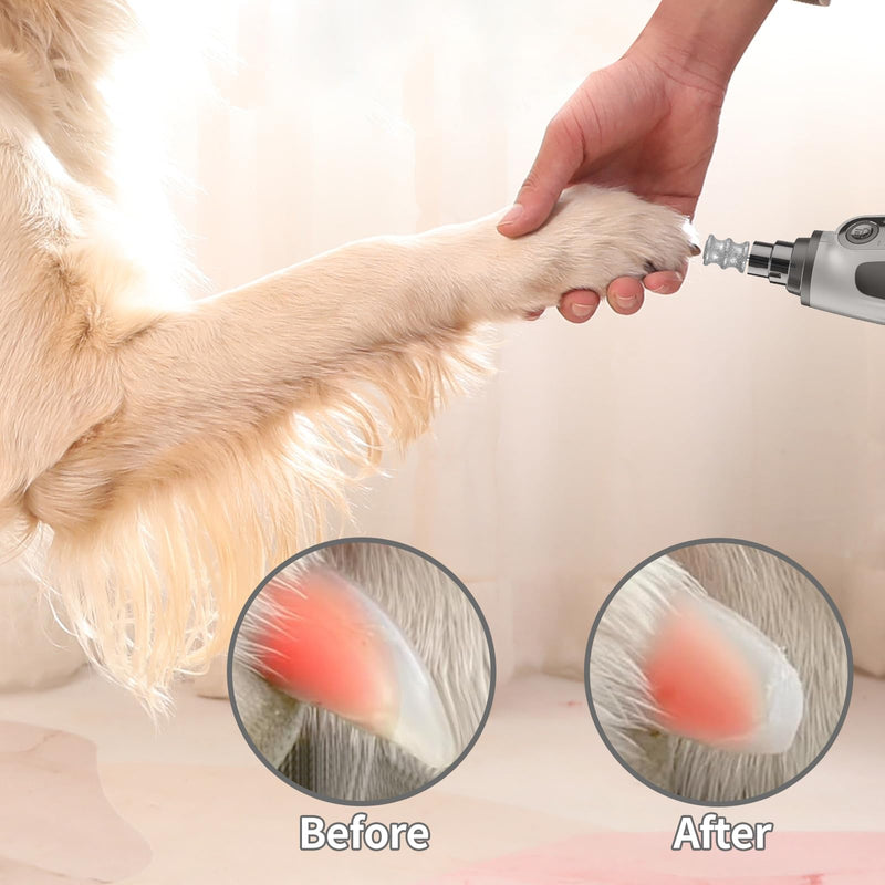 Dog Nail polishing Machine Drill bit, Automatic Nail Grinder, Dog Nail Grinding Tool Accessories, pet Nail polishing Machine Accessories, 1/10 inch Small and Medium-Sized Dog Nail Clippers - PawsPlanet Australia