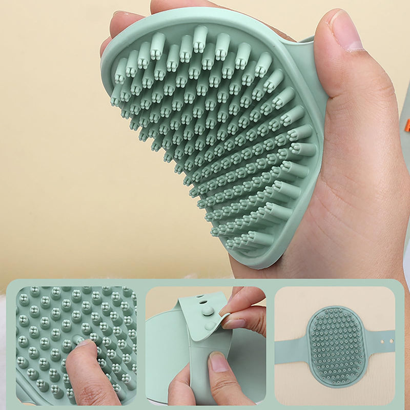 Grooming Brush Kit 8pcs for Shedding Matted Fur Self-Cleaning with Cat Dog Grooming Scissors Flea Comb Pet Grooming and Comb Bath Brush for Indoor Long-Haired Cats - PawsPlanet Australia
