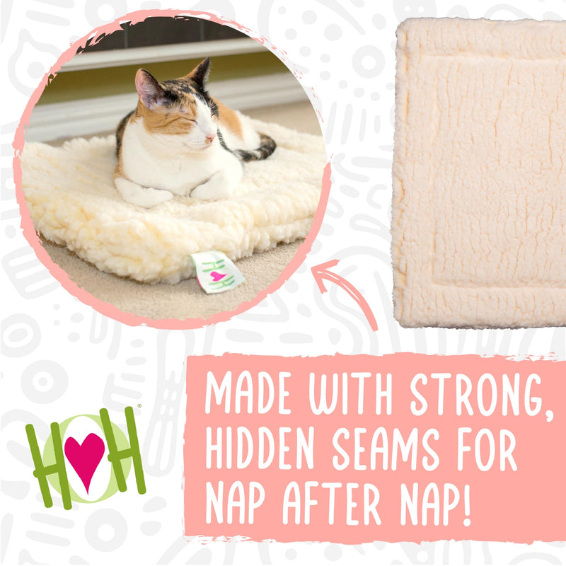 HuggleHounds Mat Cat & Dog Bed - Crate Pads for Dog Cages, Machine Washable Kennel Bed for Sleeping, Small & Medium Size Breeds - Small, 23" x 30" - PawsPlanet Australia