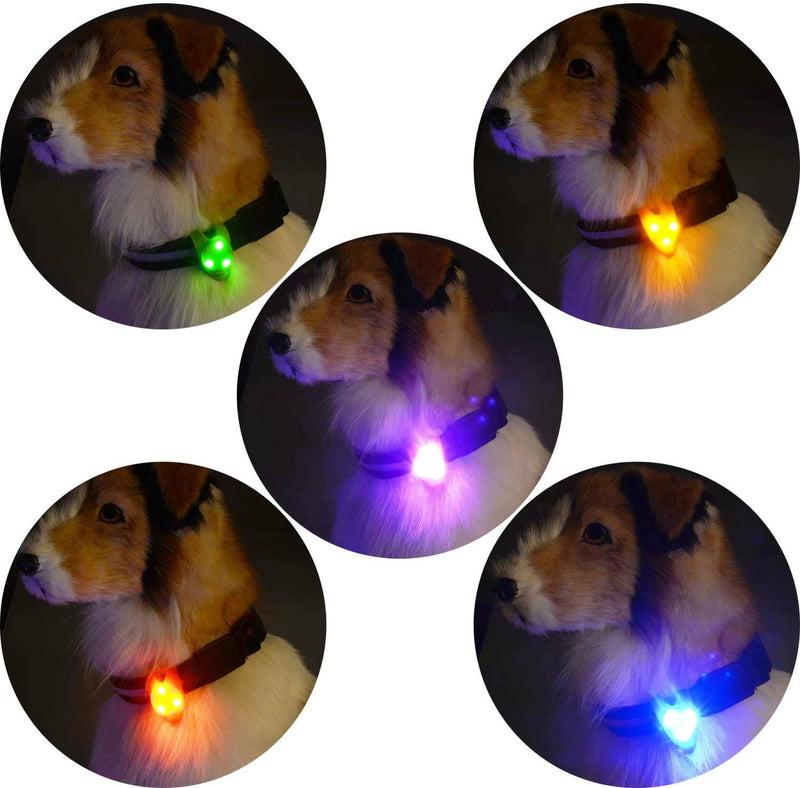 Dog LED Collar Light, Light Up Dog Collars Harness Leash for Large Medium Small Dogs Cat at Night Time Walking Reflective Gear Accessories
