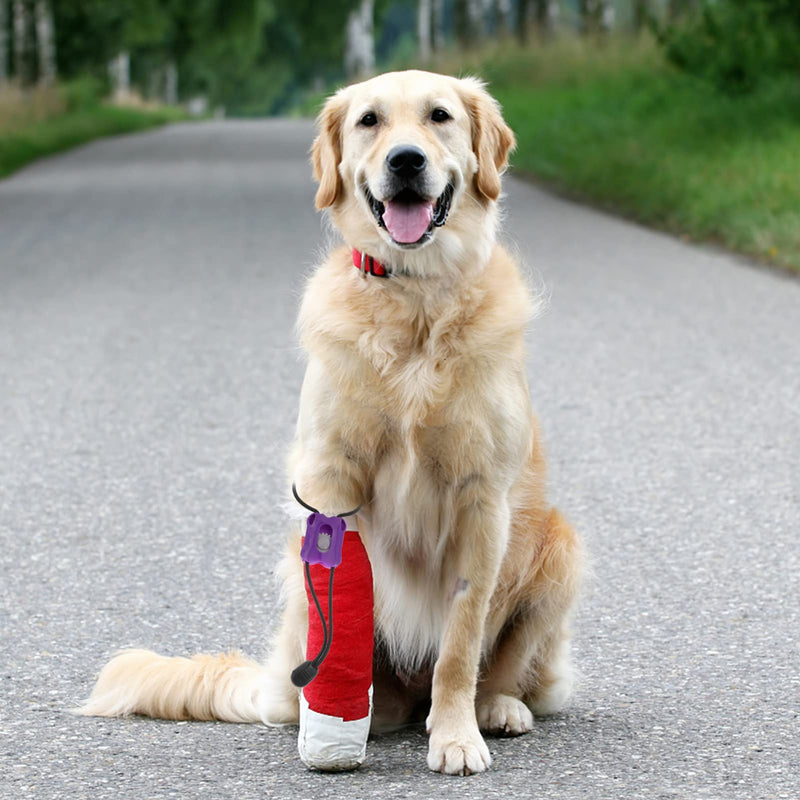 UKCOCO Medical Tourniquets for Pets, Pack of 4 Hemostatic Vein Stays with Quick Release for Dogs Cats Emergency First Aid for Blood Flow Restriction