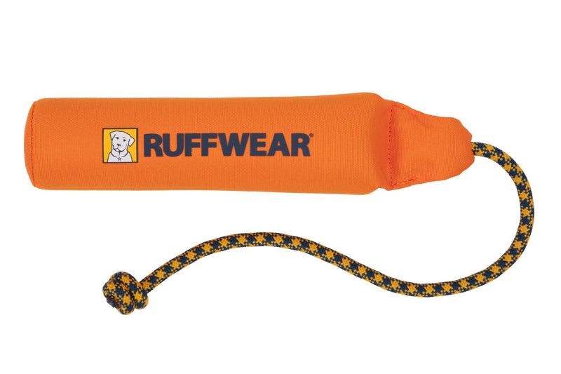 Ruffwear, Lunker Durable Floating Toy for Dogs, Campfire Orange, Medium