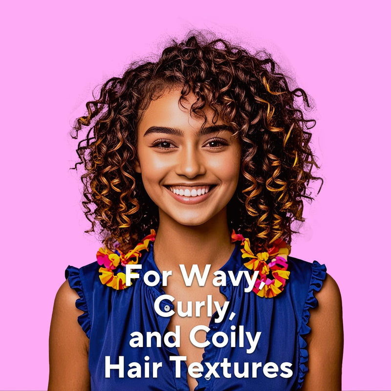 Curl Defining Brush, Curly Hair Brush for Curls Waves & Coils, Define, Volumize, Detangle Women Girls Curls, Reduce Hair Pulling Frizz, Fun Cat-Head Design, Pink, 1PCS - PawsPlanet Australia