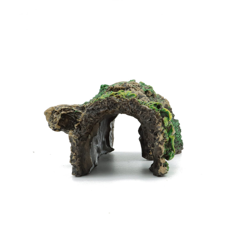 JIH Aquarium Decorations Resin Hollow Tree Trunk Ornament, Bettas House Cave Wood House Decor for Fish Tank (HS-SP207) - PawsPlanet Australia