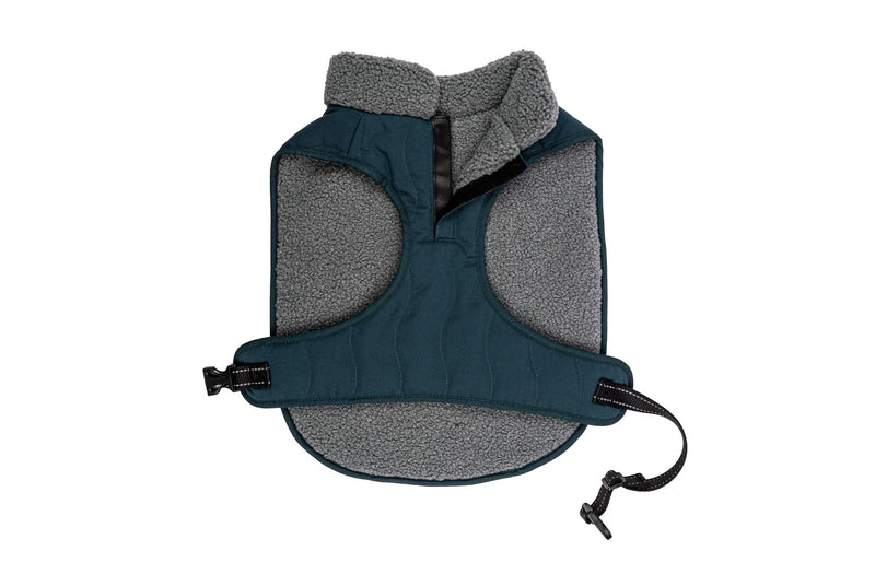 King Buck Quilted Dog Jacket, Deep Teal, M/L, KB-QJKT-DT-M/L-1 Medium