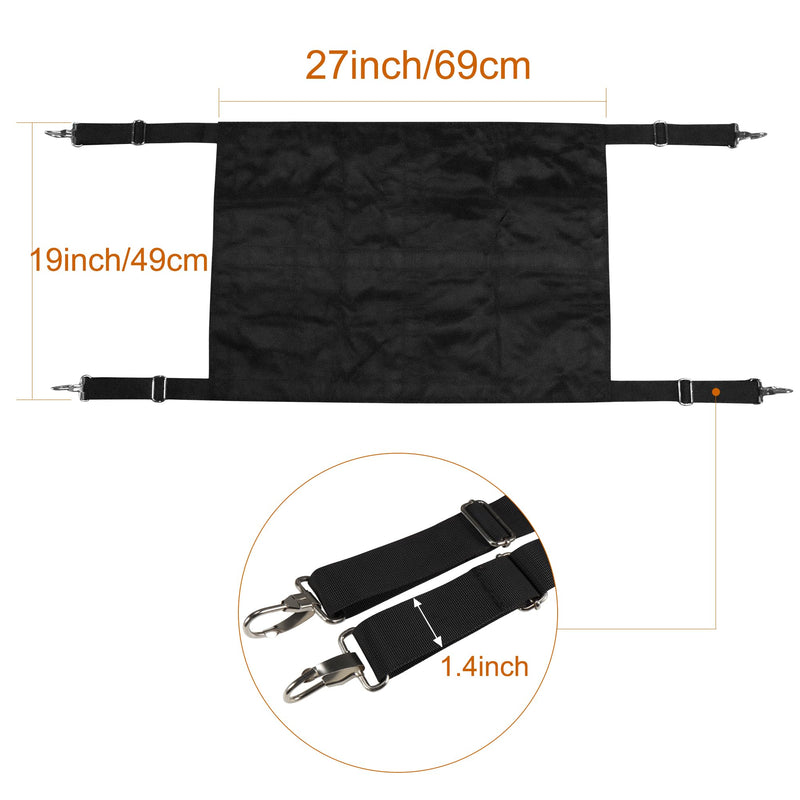 Asooll Stall Guard for Horses,Horse Stall Guard with Adjustable Straps and Hardware 2-Stall Guard for Horses - PawsPlanet Australia