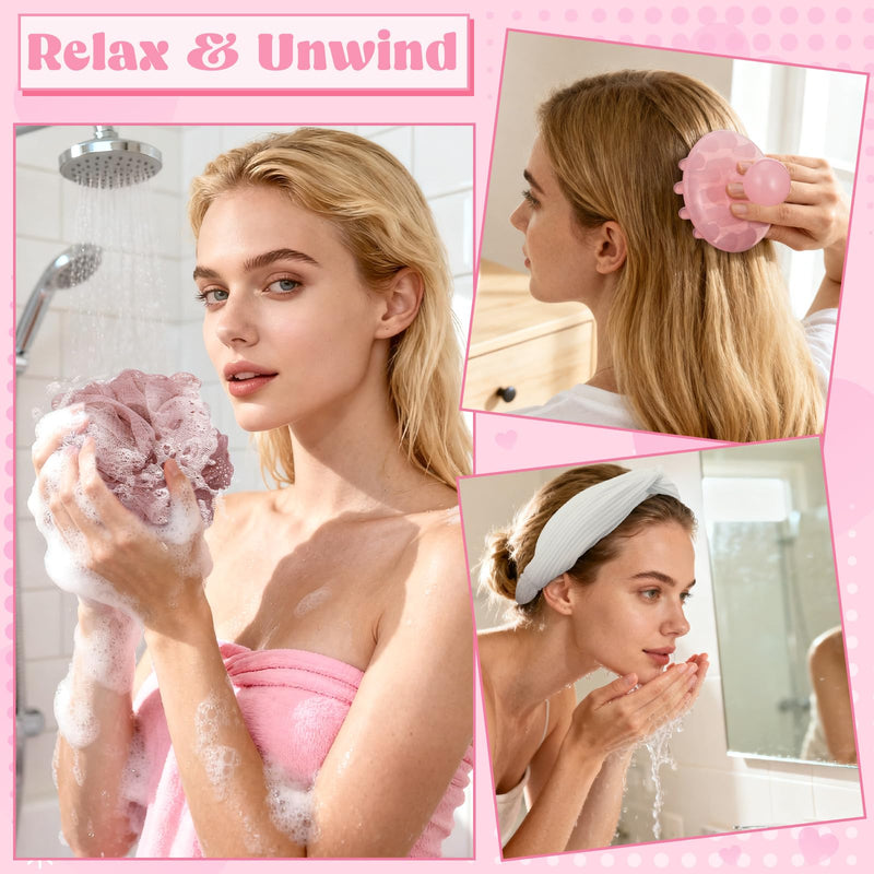 8 in 1 Pack Self Care Beauty Gift Set for Women, Hair Care Spa Gifts for Moms Sisters & Girls - PawsPlanet Australia