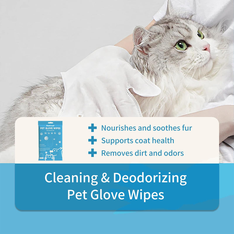 Pet Wipes for Dogs & Cats - Coconut Oil Grooming Wipes for Paws Face & Body, Deodorizing Hydrating Odor Control Waterless Bath Alternative (3 Pack) 3 PACK - PawsPlanet Australia