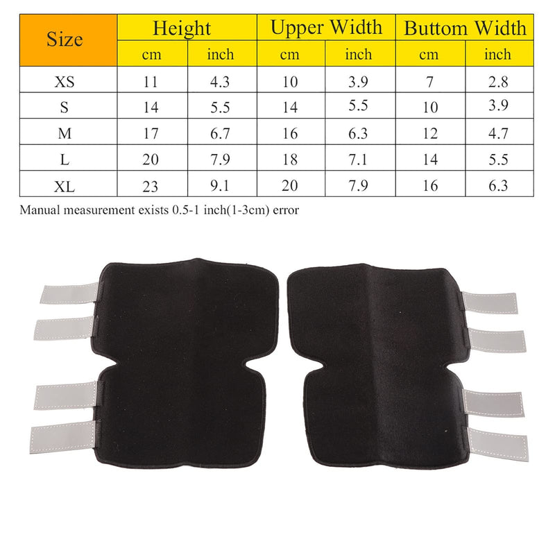 Dog Joint Brace Canine Rear Leg Hock Wraps Dog Legs Brace with Safety Reflective Straps Prevents Injuries Sprains Helps Loss Stability (M) M