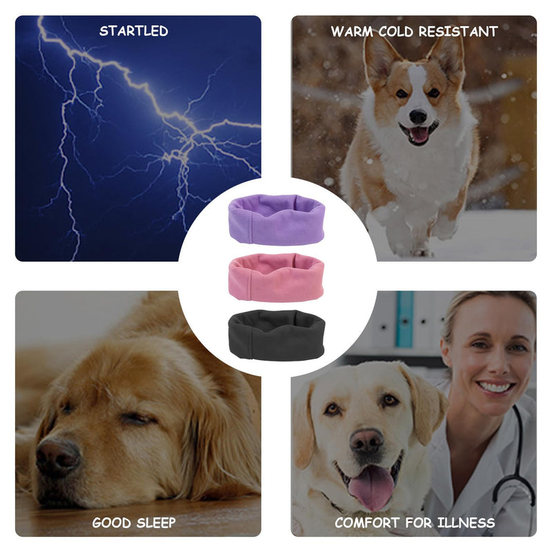 3 Pet Earmuffs, Comfortable Earmuffs, Waterproof Earmuffs For Bathing, General Accessories For Cats And Dogs, And Grooming Headgear.
