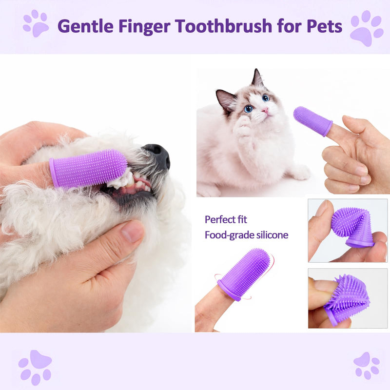 10PCS Dog Grooming Kit & Puppy Bathing Supplies, Dog Washing Kit with Dog Brush, Deshedding Tool, Grooming Gloves, Nail Clippers – Cat Grooming Kit for Long Hair & Rabbit Grooming Kit