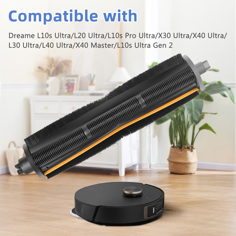 TriCut Brush for DREAME L40 Ultra / X40 Ultra / X30 Ultra / L10s Ultra / L30 Ultra / L20 Ultra / L40s Ultra / X40 Master. Durable Anti-Tangle, Suitable for All Kinds of Floors and Pet Hair 1 - PawsPlanet Australia