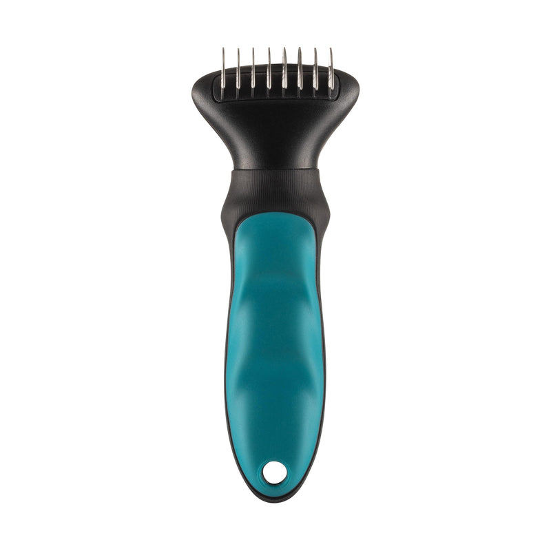 Mikki Dog, Cat Matt Master Rake - Matt and Tangle Remover - De-Matting Comb Tool for Pets - 8 Blade - PawsPlanet Australia