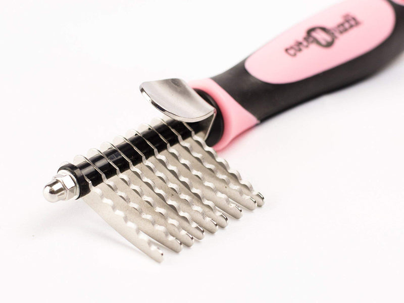 Pet Dematting Comb, Pink - PawsPlanet Australia