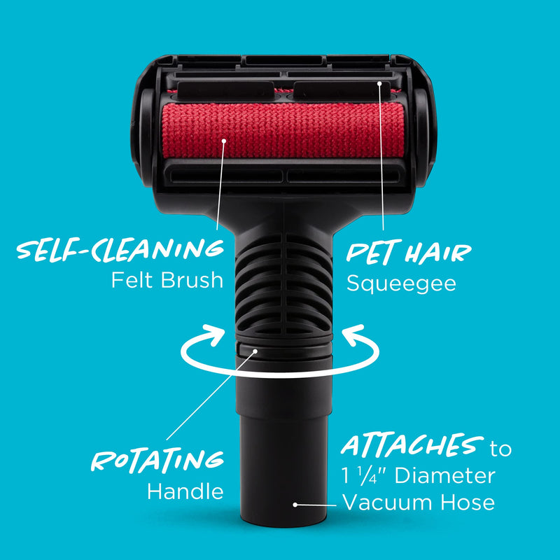 Simplicity Vacuums Pet Fur Remover for Furniture or Clothes, Use as Pet Hair Vacuum Attachment or Lint Roller for Pet Hair, SPET-Tool - PawsPlanet Australia