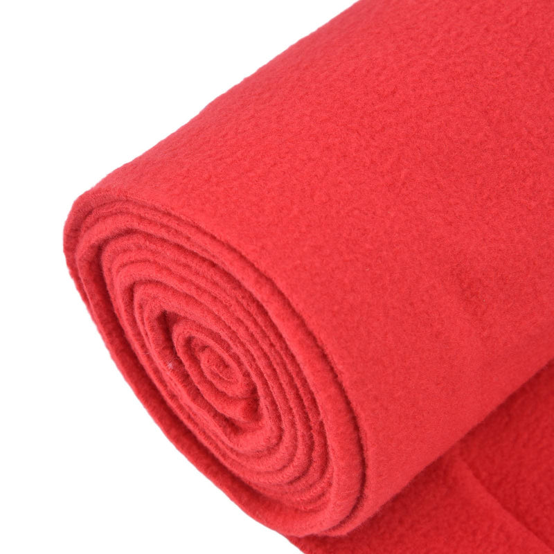 4Pcs Horse Leg Warp, Polyester Self Adhesive Breathable Wear Resistant Animal Leg Bandage for Cows Horses Red