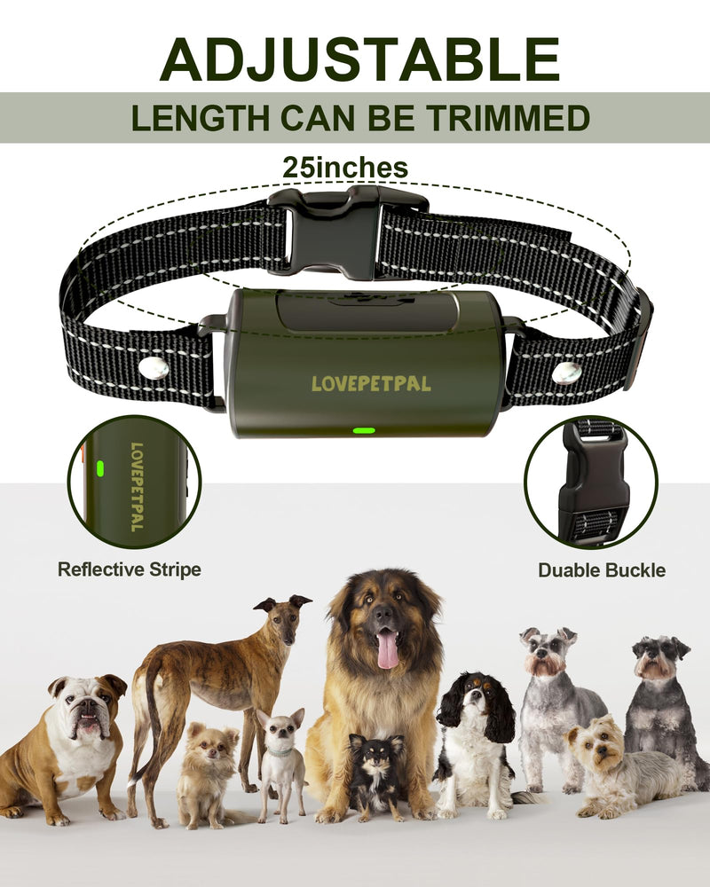 Dog Training Collar with Remote Control, 3500FT Dog Shock Collar for Small Medium Large Dogs, IPX7 Waterproof, 4 Training Modes, Rechargeable E-Collar with Beep Vibration Safe Shock for All Breeds - PawsPlanet Australia