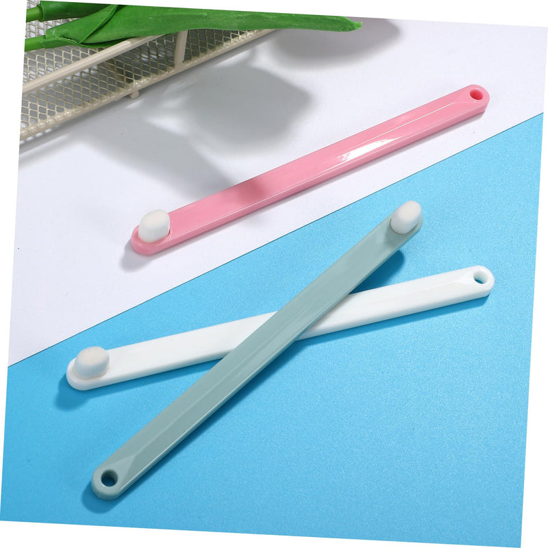Toddmomy 3-Piece Small Pet Toothbrushes with Soft Heads and Tongue Cleaner, Precise for Dogs, Cats, and Rabbits, Durable Plastic Handles, Colorful