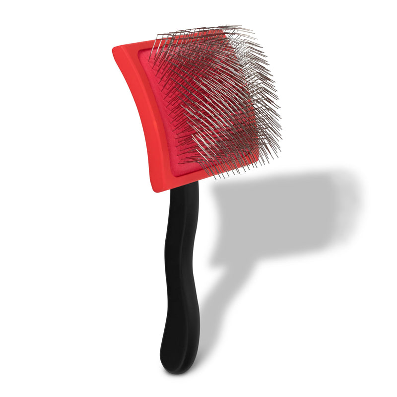 Paw Brothers Big Paw Slicker Brush for Long and Short Haired Dogs - Ideal for Doodles, Goldendoodles, Poodles, Long Pin Grooming Large - PawsPlanet Australia