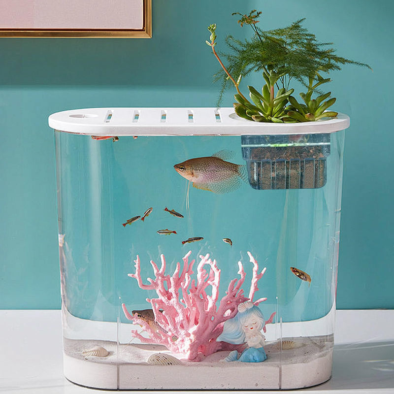 4PCS Clear Aquarium Plant Holder, Hanging Aquatic Plant Pot Holder with Hole, Adjustable Fish Tank Plant Pot for Aquaponic Plant Cultivation Aquarium Water Feature Decoration 4 - PawsPlanet Australia