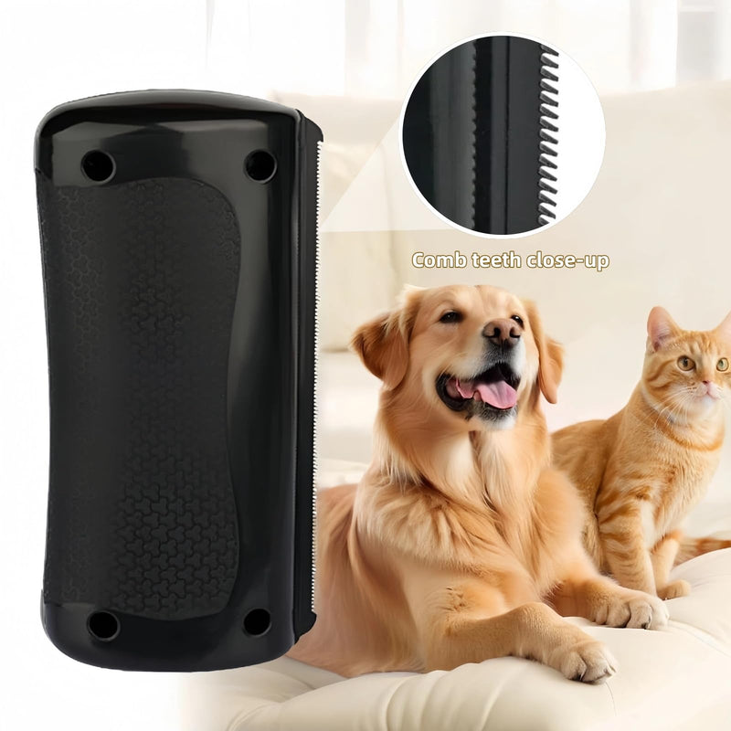 Deshedding Brush for Dogs, Cats, Horses - Removes Loose Hair, Dog Brush for Shedding, Pet Hair Removal Tool with Easy-Hold Handle, 1PCS - PawsPlanet Australia