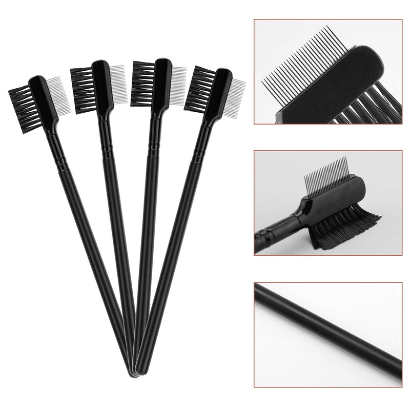LUTER 4 Pcs Tear Stain Remover Comb Dog Flea Comb Double-Sided Multifunctional Dog Eye Comb Brush Pets Grooming Comb for Dogs Cats Removing Crust and Mucus - PawsPlanet Australia