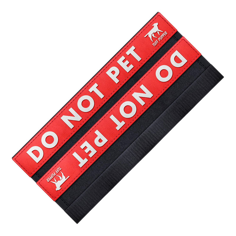 Tuff Pupper Waterproof Leash Sleeve | Fits Any Standard Size 1 Inch Wide Leash | Dual Sided Message | Durable Neoprene & Silicone | Odor & Stink Proof | Easy Secure On & Off (1 Pack, Do Not Pet) Leash Sleeve - 1 Pack - PawsPlanet Australia