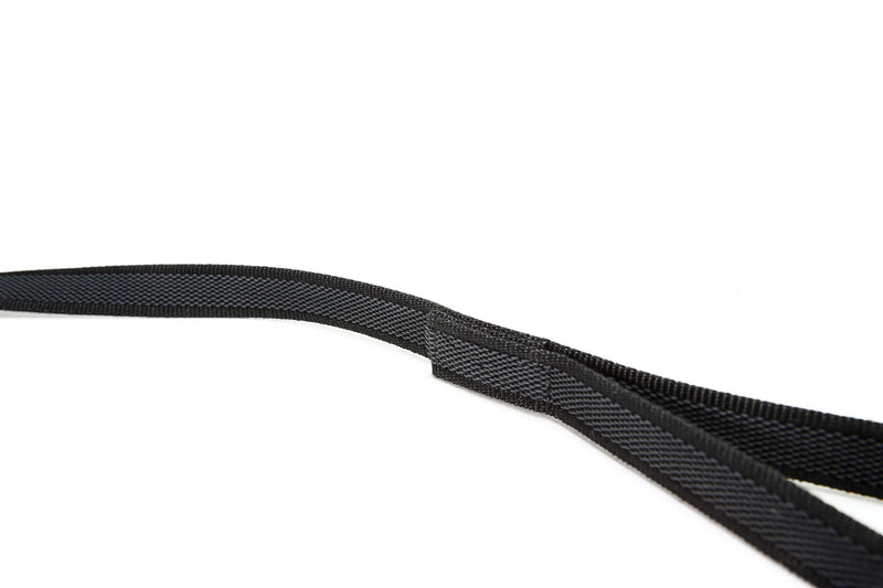 Color & Gray Super-Grip Leash with Handle, 14 mm x 10 m, Black-Gray - PawsPlanet Australia