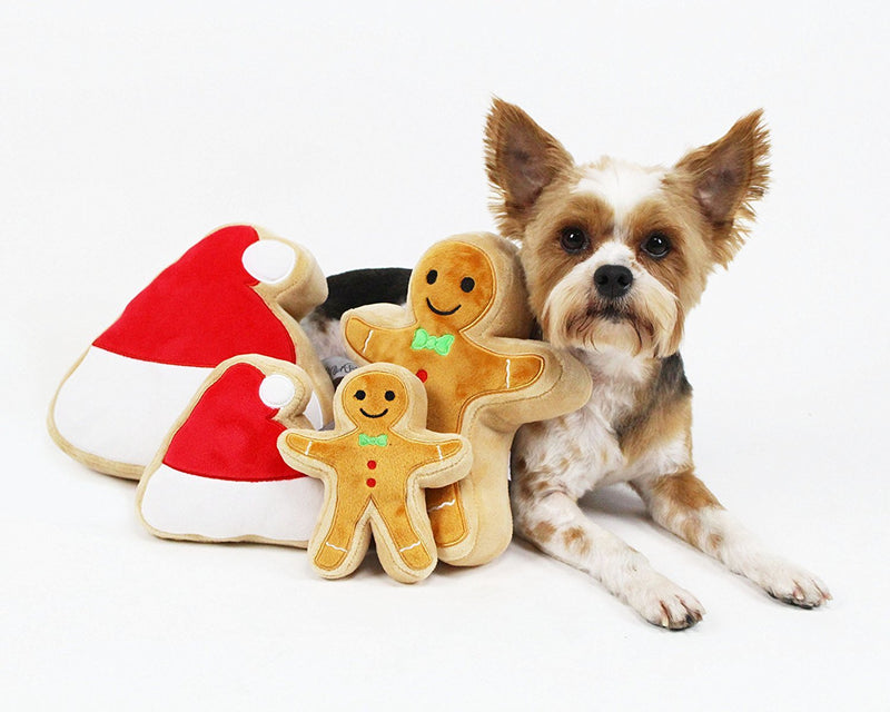 Midlee Christmas Sugar Cookie Plush Dog Toy- Christmas Tree… Large - PawsPlanet Australia