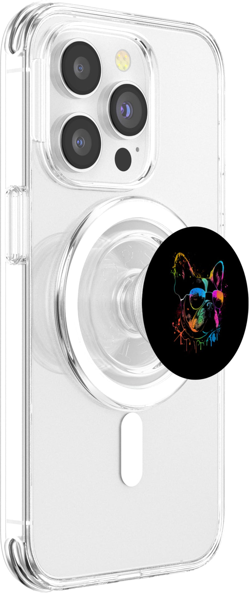 Frenchie sunglasses walking pet dogs fan PopSockets PopGrip for MagSafe Magnetic PopGrip - PawsPlanet Australia