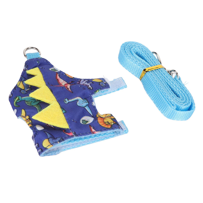 Ferret Harness Leash Changeable, Small Pet Supplies Pet Harnesses Soft Comfortable Cute Guinea Pig Vest Harness with D Ring for Small Animals,Pet Harnesses (Dinosaur Dinosaur Kingdom - PawsPlanet Australia