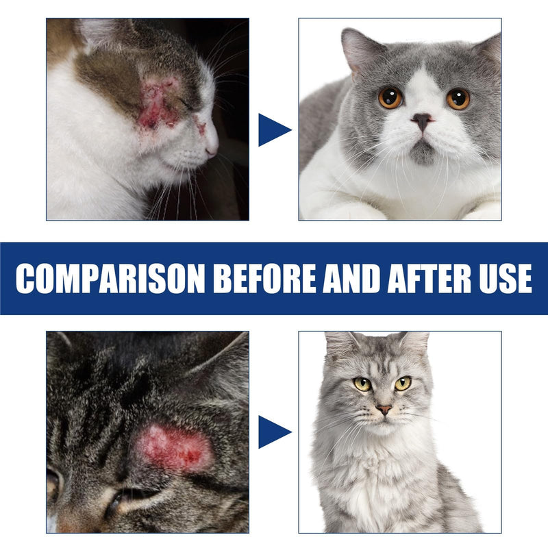 Wound Care Gel for Dogs and Cats, Liquid Gel for Pets, Pet Skin Care Gel for Cleaning and Care of Wound Areas, Wound Ointment for Puppies, Waterproof Gel for Protection, Promotes Wound Healing