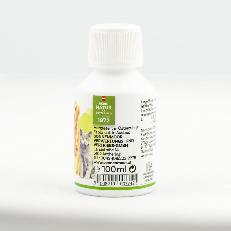 SonnenMoor Gurwavet Liquid Herbal Herbal Combination for Animal Skin Care 100 ml