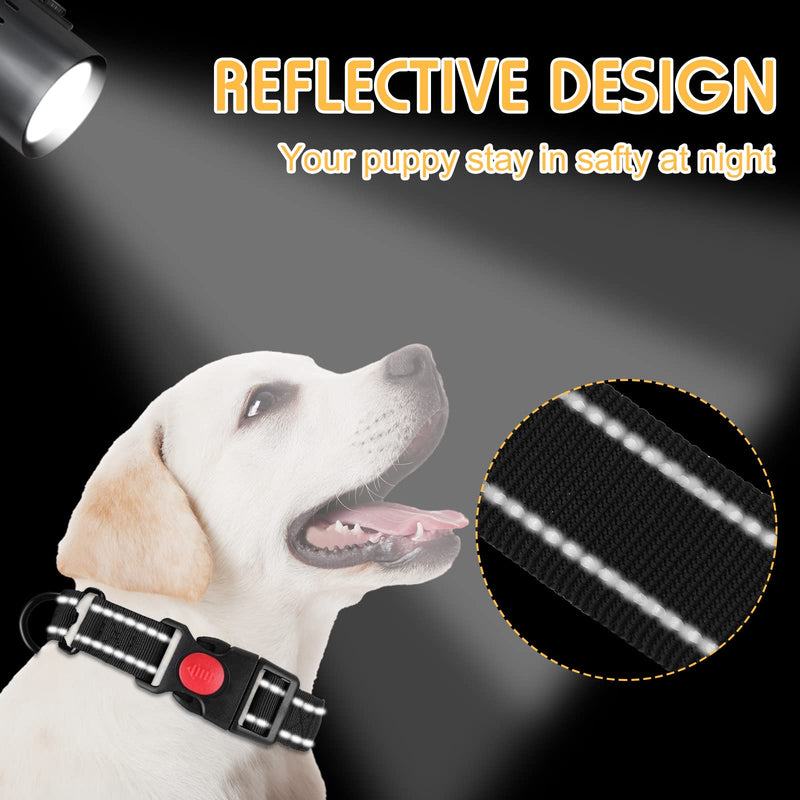 6 Pcs Multicolor Nylon Martingale Dog Collar Adjustable Martingale Collar with Buckle Small Training Collar for Dogs Puppy Collar for Dogs Puppy Training - PawsPlanet Australia